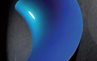 Anish Kapoor Wave Torus Blue